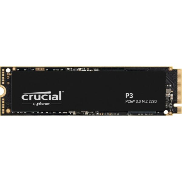 Crucial P3 NVMe SSD 2 TB M.2 2280 3D NAND PCIe 3.0