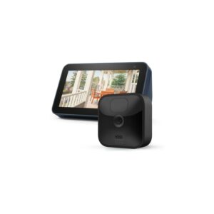 Blink Outdoor - 1 Kamera System HD-Sicherheitskamera + Amazon Echo Show 5 2021