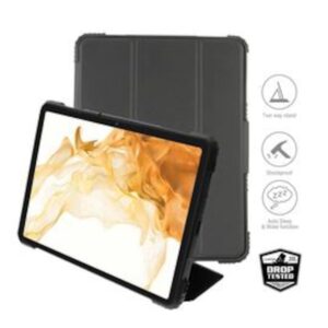 4smarts Folio Case Endurance für Samsung Galaxy Tab S8 (2022) schwarz