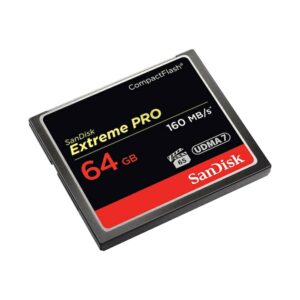 SanDisk Extreme Pro 64 GB CompactFlash Speicherkarte bis zu 160 MB/s