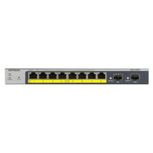 Netgear GS110TPv3 8 Port Gigabit Ethernet Smart Switch (8x PoE)
