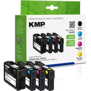 KMP Tintenpatronen Multipack ersetzt  Epson 34XL (T3476)