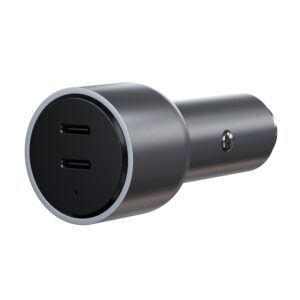 Satechi 40W Dual USB-C PD Car Charger Space Grau