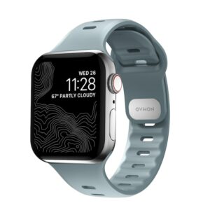 Nomad Sport Band Slim 42/44/45mm Gletscherblau