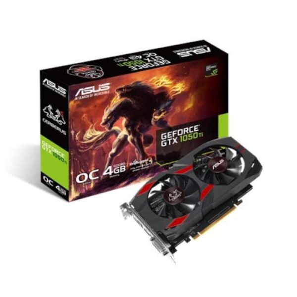 Asus Cerberus GeForce GTX 1050Ti Advanced 4GB GDDR5 DVI/HDMI/DP Grafikkarte