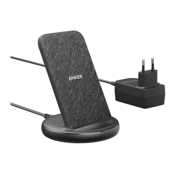 ANKER PowerWave II Stand 15W Induktive Ladematte Schwarz/Grau