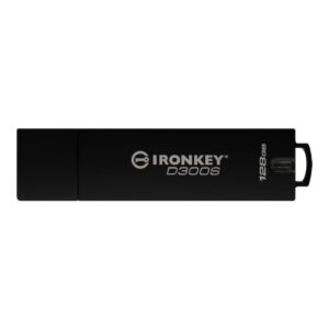 Kingston 128 GB IronKey D300S Verschlüsselter USB-Stick Metall USB 3.1 Gen1