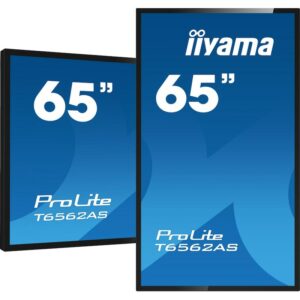 iiyama ProLite T6562AS-B1 164cm (65") 4K UHD Monitor HDMI Touchscreen