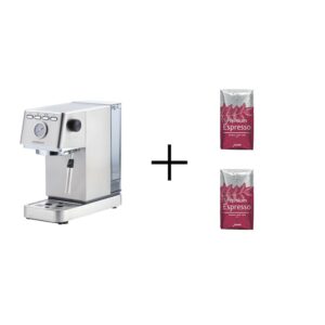 Universum KM 400-21 Siebträger Espressomaschine + 500g Espresso Kaffebohnen