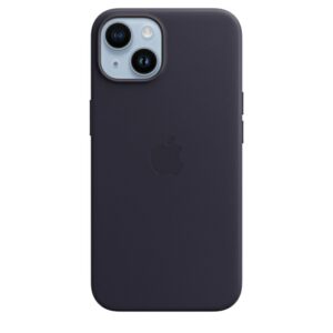 Apple Original iPhone 14 Leder Case mit MagSafe Tinte