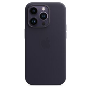 Apple Original iPhone 14 Pro Leder Case mit MagSafe Tinte