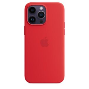 Apple Original iPhone 14 Pro Max Silikon Case mit MagSafe Product(RED)