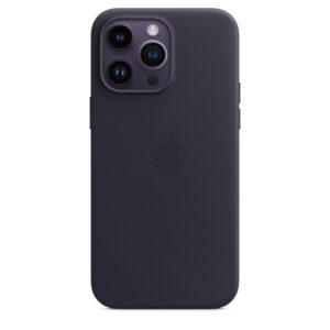 Apple Original iPhone 14 Pro Max Leder Case mit MagSafe Tinte