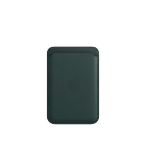 Apple Original iPhone Leder Wallet mit MagSafe Waldgrün