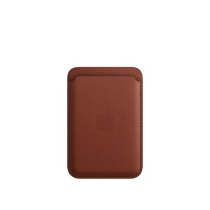 Apple Original iPhone Leder Wallet mit MagSafe Umbra