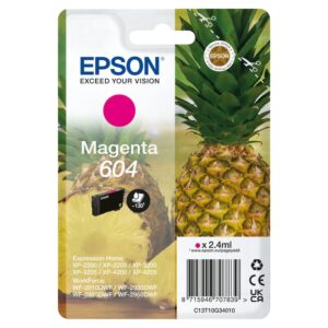 Epson 604 Original Druckerpatrone Magenta C13T10G34010 Ananas Tinte