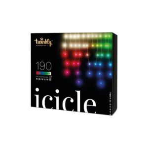 twinkly Smarte Lichterkette ICICLE mit 190 LED RGBW