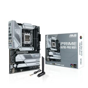 ASUS PRIME X670E-PRO WIFI ATX Mainboard Sockel AM5 WIFI/M.2/USB3.2 Typ C/HDMI/DP