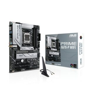 ASUS PRIME X670-P WIFI ATX Mainboard Sockel AM5 WIFI/M.2/USB3.2 Typ C/HDMI/DP