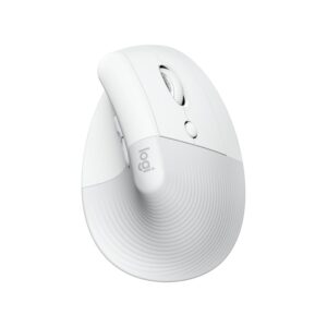 Logitech Lift für Mac Vertical Ergonomische Kabellose Maus Off White