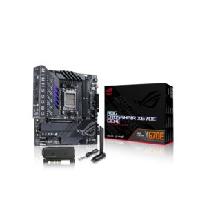 ASUS ROG CROSSHAIR X670E GENE mATX Mainboard Sockel AM5 WIFI/M.2/USB4 Typ C