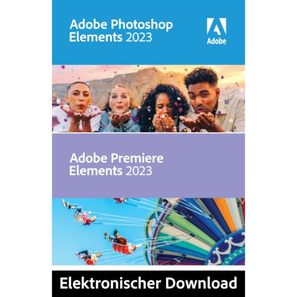 Adobe Photoshop & Premiere Elements 2023 Mac ESD Perpetual Download