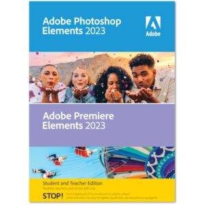 Adobe Photoshop & Premiere Elements 2023 STE Box Multiple Platforms