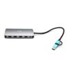 i-tec USB3.0 USB-C/Thunderbolt 3x Diplay Metal Nano Dock LAN PD 100W