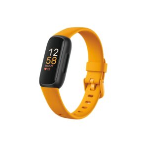 Fitbit Inspire 3 Fitness-Tracker Gelb/Schwarz