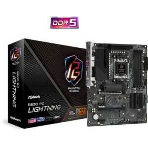 ASRock B650 PG LIGHTNING ATX Mainboard AM5/HDMI/M.2/USB-C