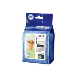 Brother LC-3217 Tintenpatronen Value Pack mit Schwarz