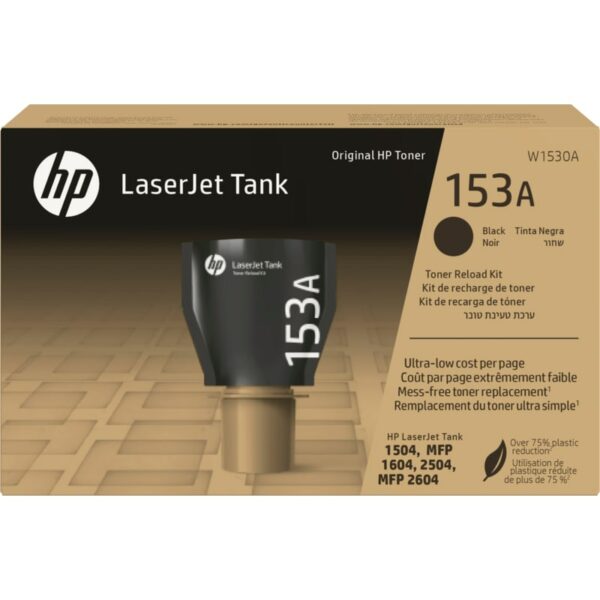 HP 153A/ W1530A Original LaserJet Tank Toner Reload Kit Schwarz W1530A