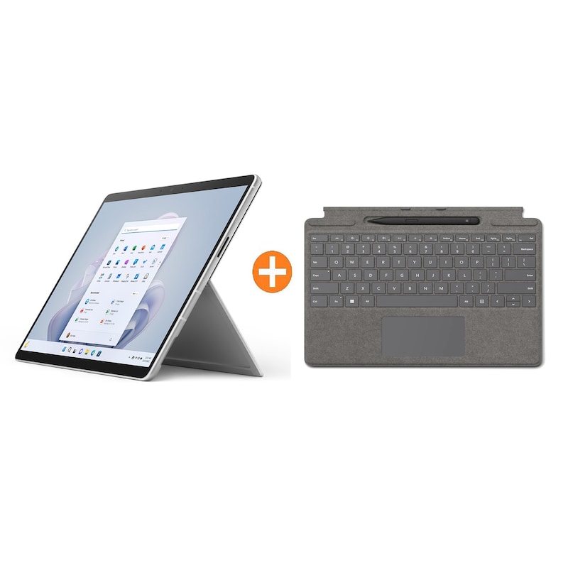 Surface Pro 9 Evo Platin 13" 2in1 i5 16GB/256GB SSD Win11 QI9-00004 KB Platin