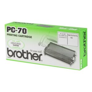 Brother PC71RF Farbband schwarz 144 Seiten Thermofax