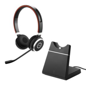 Jabra Evolve 65 MS Stereo Headset inkl. Ladestation