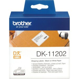 Brother DK-11202 Einzeletiketten (Papier) – 62 x 100 mm