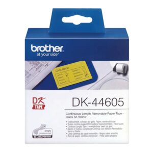 Brother DK44605 Endlos-Etikett (Papier) - Gelb