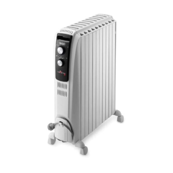 DeLonghi TRD41025 Dragon 4 Ölradiator weiß (für Räume bis 75m³)