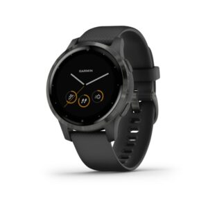 Garmin vivoactive 4s GPS-Fitness-Smartwatch schwarz HF-Messung