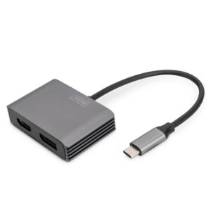 DIGITUS USB-C - DP + HDMI Adapter