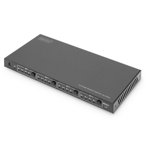 DIGITUS 4x4 HDMI Matrix Switch