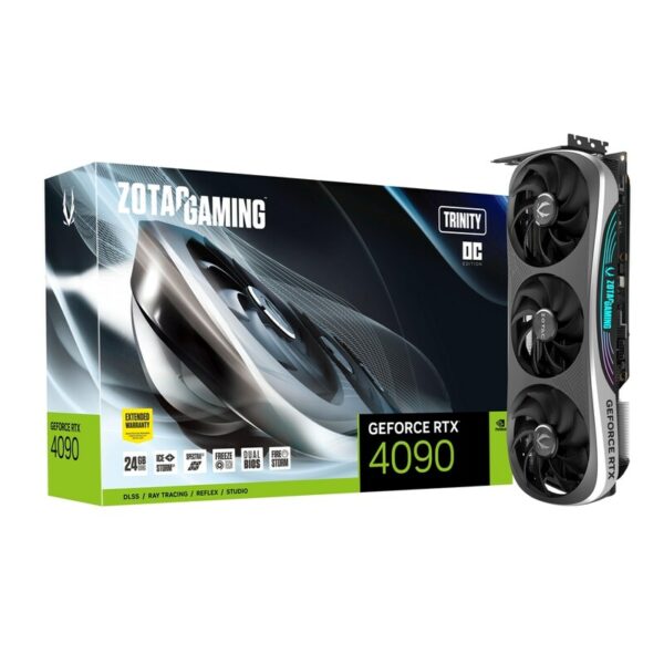 ZOTAC GAMING GeForce RTX 4090 TRINITY OC 24GB GDDR6X Grafikkarte 3xDP/HDMI