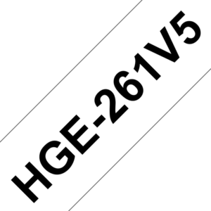 Brother HGe-261V5 Schriftband-Multipack 5x High-Grade 36mm x 8m