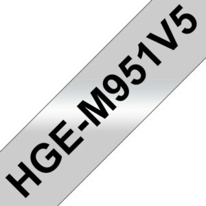 Brother HGe-M951V5 Schriftband-Multipack 5x High-Grade 24mm x 8m