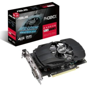 ASUS AMD Radeon RX 550 Phoenix EVO Grafikkarte 4GB GDDR5 HDMI/DP/DVI