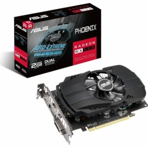 ASUS AMD Radeon RX 550 Phoenix EVO Grafikkarte 2GB GDDR5 HDMI/DP/DVI