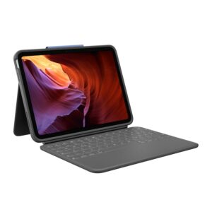 Logitech Rugged Folio Hülle und Tastatur für Apple iPad 10