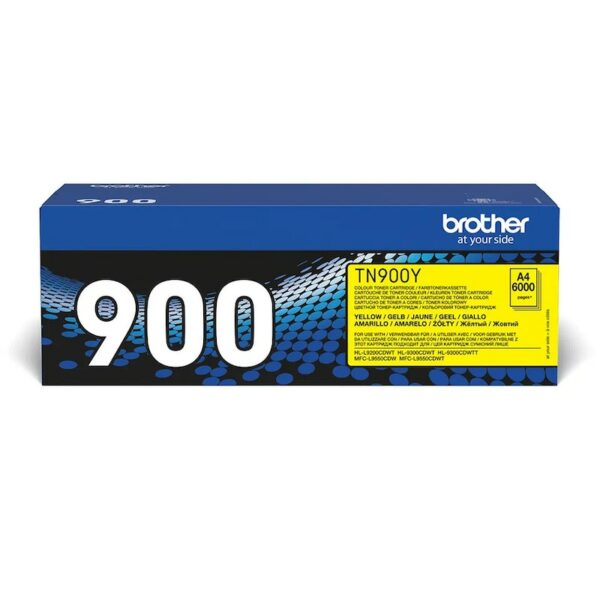 Brother TN-900Y Toner Gelb Super-Jumbo 6.000S.