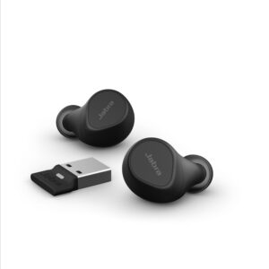 Jabra Evolve2 Buds USB-A UC Wireless In-Ear-Kopfhörer schwarz