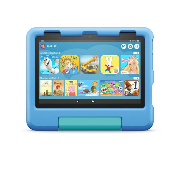 Amazon Fire HD 8 Kids Tablet (2022) WiFi 32GB mit Hülle blau B09BG5XG95